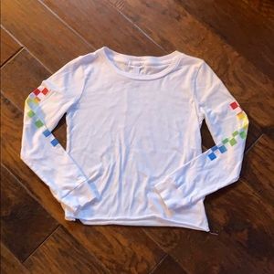 Full Tilt: White Long-Sleeve